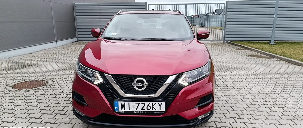 Nissan Qashqai cena 89000 przebieg: 42000, rok produkcji 2021 z Kluczbork małe 211